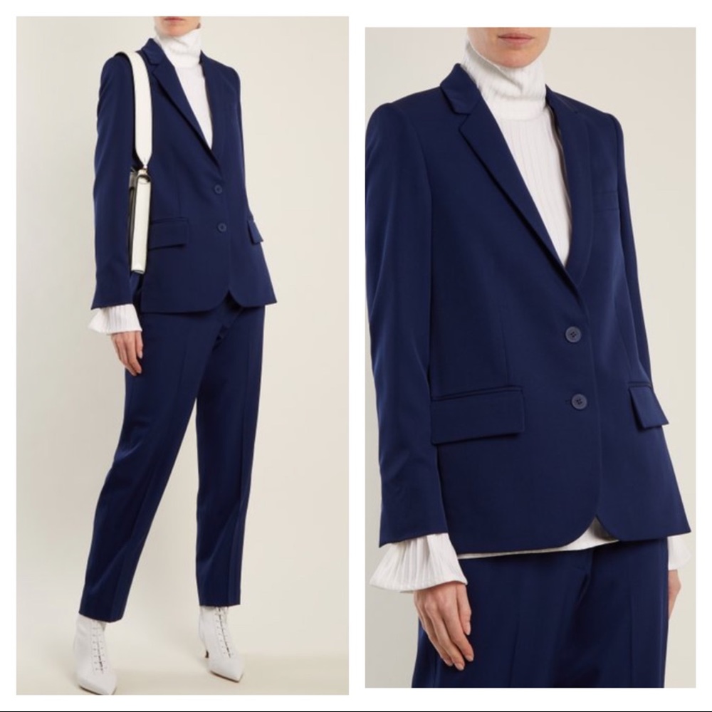 Stella McCartney Single-Breasted Wool Jacket